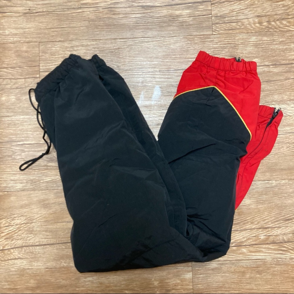 Vintage Gym Pants with Zippers